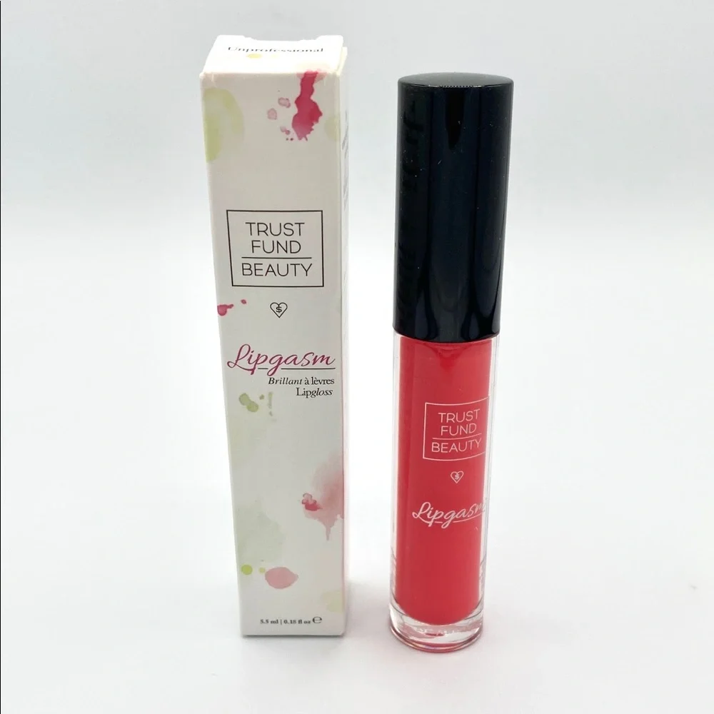Trust Fund Beauty | Lipgasm | Lip Gloss | Shade Unprofessional BNIB